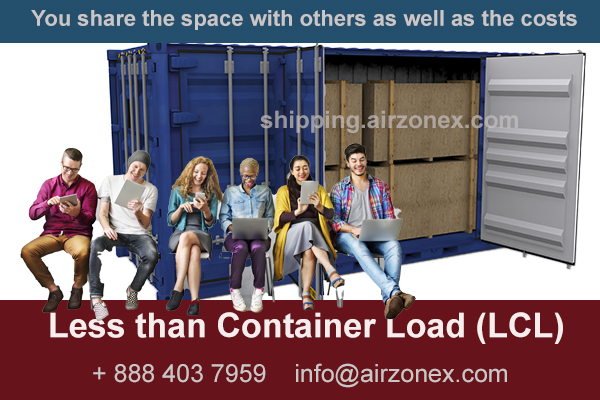 Less than Container Load (LCL)